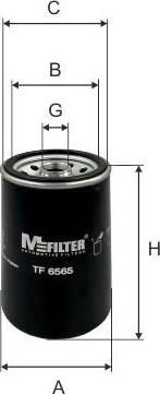 Mfilter TF 6565 - Маслен филтър vvparts.bg