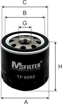 Mfilter TF 6562 - Маслен филтър vvparts.bg