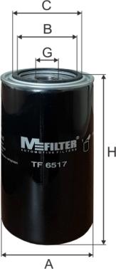 Mfilter TF 6517 - Маслен филтър vvparts.bg