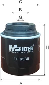 Mfilter TF 6539 - Маслен филтър vvparts.bg