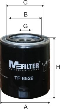 Mfilter TF 6529 - Маслен филтър vvparts.bg