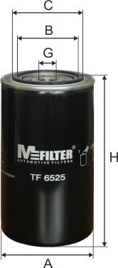 Mfilter TF 6525 - Маслен филтър vvparts.bg