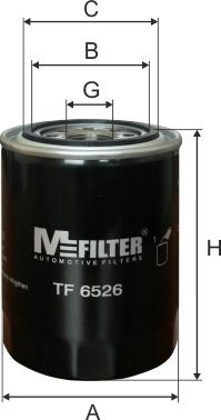 Mfilter TF 6526 - Маслен филтър vvparts.bg