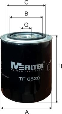 Mfilter TF 6520 - Маслен филтър vvparts.bg