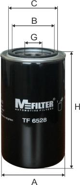 Mfilter TF 6528 - Маслен филтър vvparts.bg