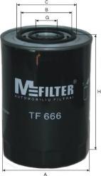 Mfilter TF 666 - Маслен филтър vvparts.bg