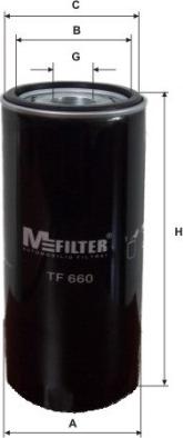 Mfilter TF 660 - Маслен филтър vvparts.bg