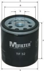 Mfilter TF 32 - Маслен филтър vvparts.bg