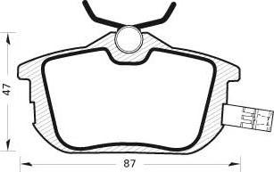 Ruville D83877130 - Комплект спирачно феродо, дискови спирачки vvparts.bg