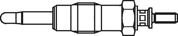 MGA BP724 - Подгревна свещ vvparts.bg