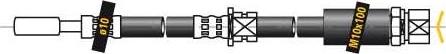 MGA F5340 - Спирачен маркуч vvparts.bg