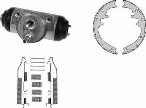 MGA K945893 - Комплект спирачна челюст vvparts.bg