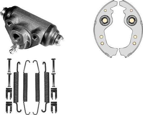 MGA K553002 - Комплект спирачна челюст vvparts.bg