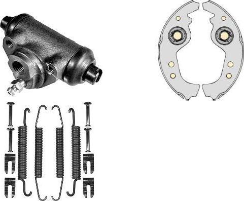 MGA K553109 - Комплект спирачна челюст vvparts.bg