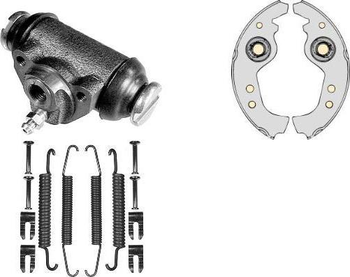 MGA K553130 - Комплект спирачна челюст vvparts.bg