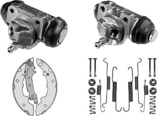 MGA K557630 - Комплект спирачна челюст vvparts.bg