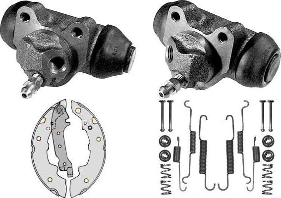 MGA K557628 - Комплект спирачна челюст vvparts.bg