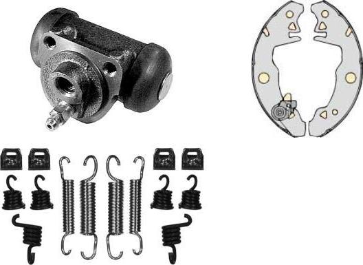 MGA K560917 - Комплект спирачна челюст vvparts.bg