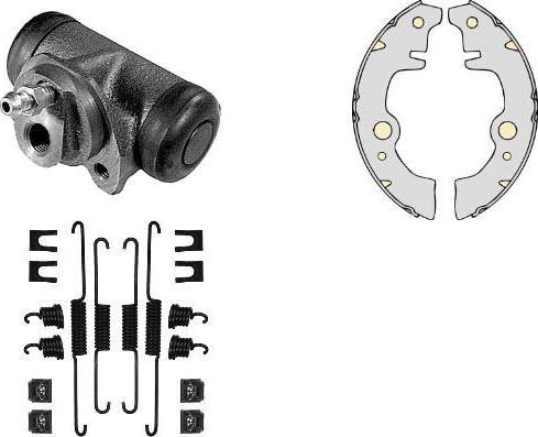 MGA K520637 - Комплект спирачна челюст vvparts.bg