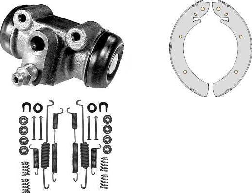 MGA K570679 - Комплект спирачна челюст vvparts.bg