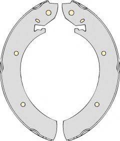 MGA K570335 - Комплект спирачна челюст vvparts.bg