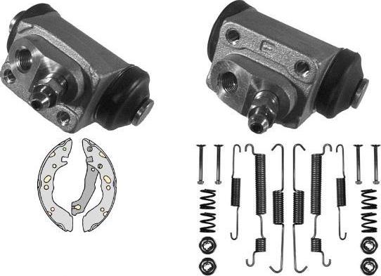 MGA K690937 - Комплект спирачна челюст vvparts.bg