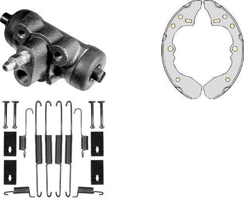 MGA K649313 - Комплект спирачна челюст vvparts.bg