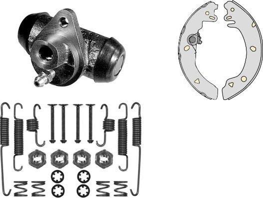 MGA K642495 - Комплект спирачна челюст vvparts.bg