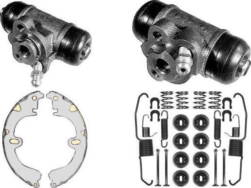 MGA K654333 - Комплект спирачна челюст vvparts.bg