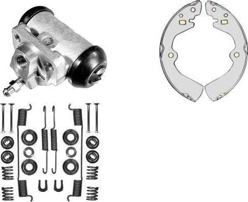 MGA K658319 - Комплект спирачна челюст vvparts.bg