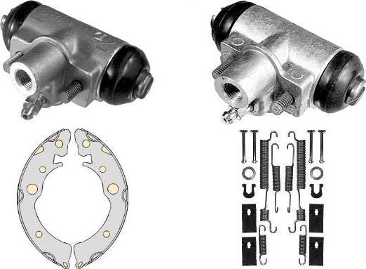 MGA K660308 - Комплект спирачна челюст vvparts.bg