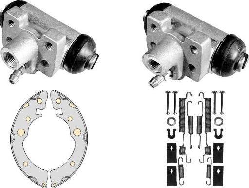 MGA K660331 - Комплект спирачна челюст vvparts.bg