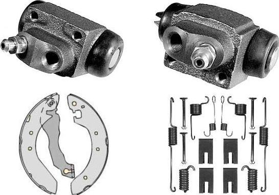 MGA K683414 - Комплект спирачна челюст vvparts.bg