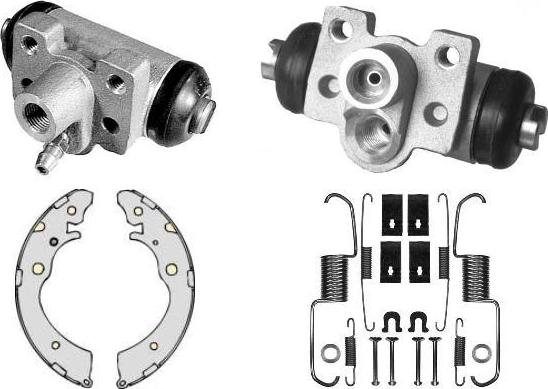 MGA K687830 - Комплект спирачна челюст vvparts.bg