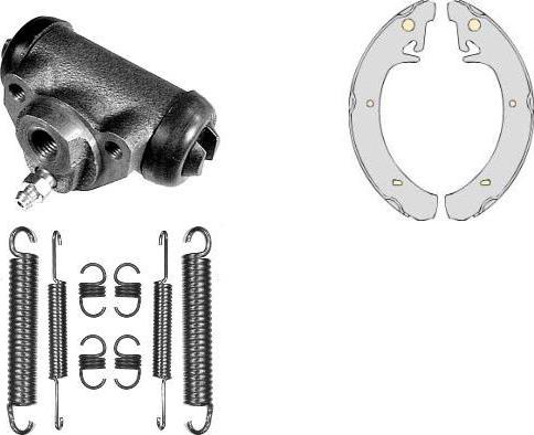 MGA K637159 - Комплект спирачна челюст vvparts.bg