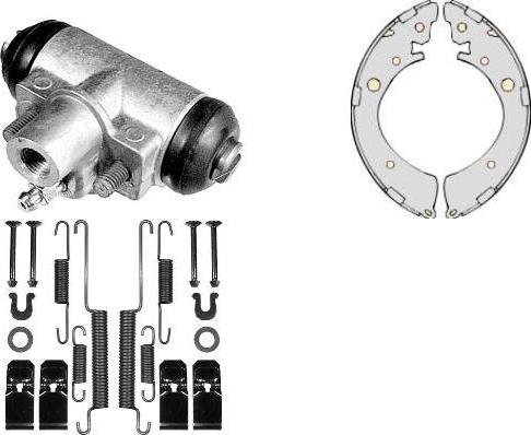 MGA K670304 - Комплект спирачна челюст vvparts.bg