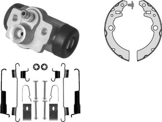 MGA K820960 - Комплект спирачна челюст vvparts.bg