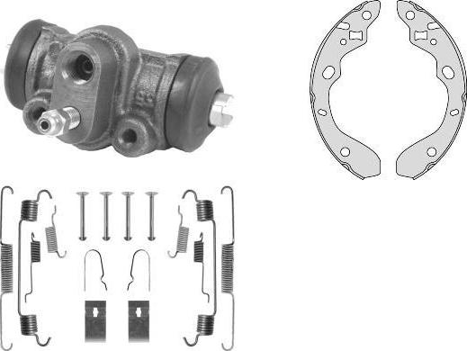 MGA K799842 - Комплект спирачна челюст vvparts.bg