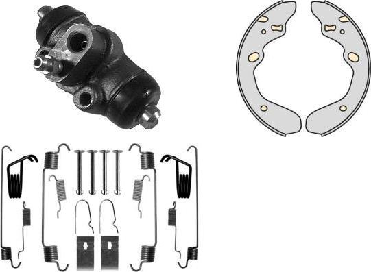 MGA K741942 - Комплект спирачна челюст vvparts.bg