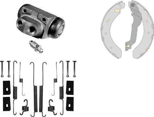 MGA K758463 - Комплект спирачна челюст vvparts.bg