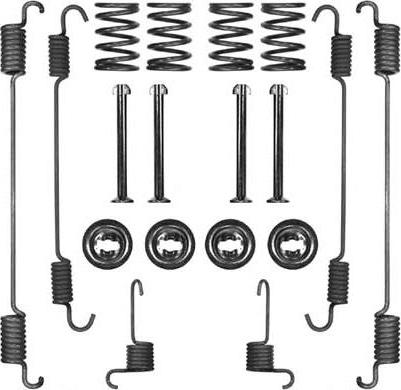 MGA PM982849 - Комплект спирачна челюст vvparts.bg