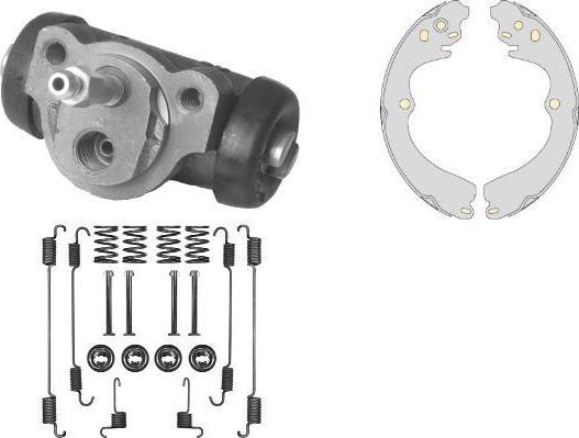 MGA K766990 - Комплект спирачна челюст vvparts.bg