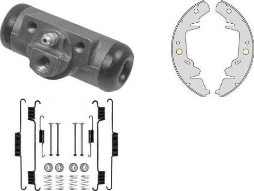 MGA K739991 - Комплект спирачна челюст vvparts.bg