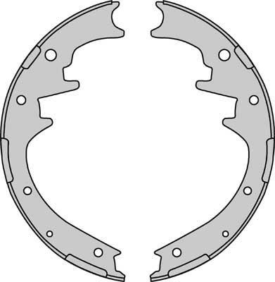 MGA M945 - Комплект спирачна челюст vvparts.bg