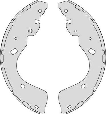 MGA M925 - Комплект спирачна челюст vvparts.bg