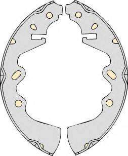 MGA M582 - Комплект спирачна челюст vvparts.bg