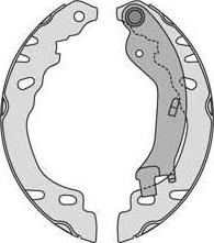 MGA M849 - Комплект спирачна челюст vvparts.bg