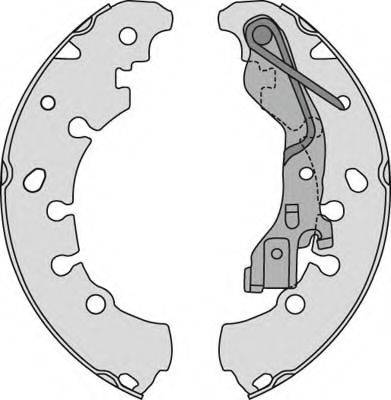 MGA M853 - Комплект спирачна челюст vvparts.bg