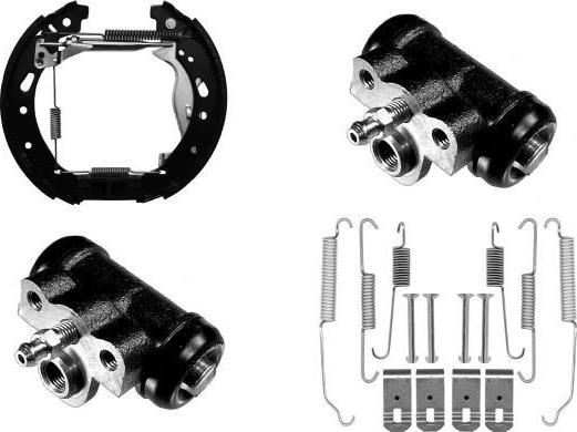 MGA PM912337 - Комплект спирачна челюст vvparts.bg