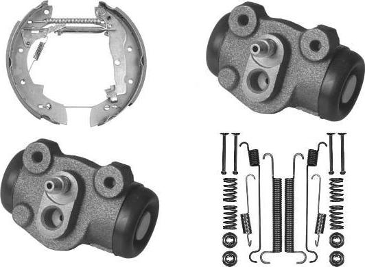 MGA PM514825 - Комплект спирачна челюст vvparts.bg